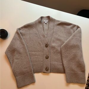 Reiss Beige Cardigan Sweater